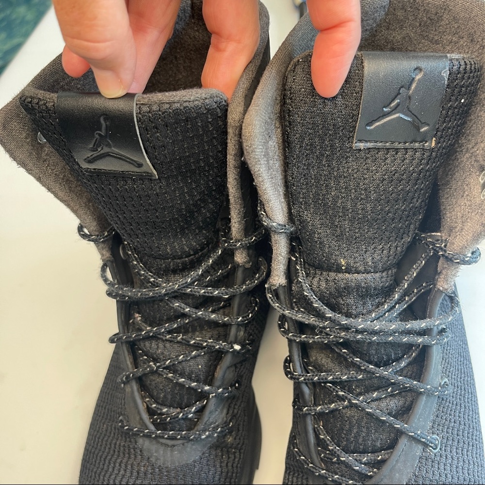 Nike Air Jordan Future Boot Sneakers Black Size 10 Water Resistant 854554-002 - Picture 9 of 12